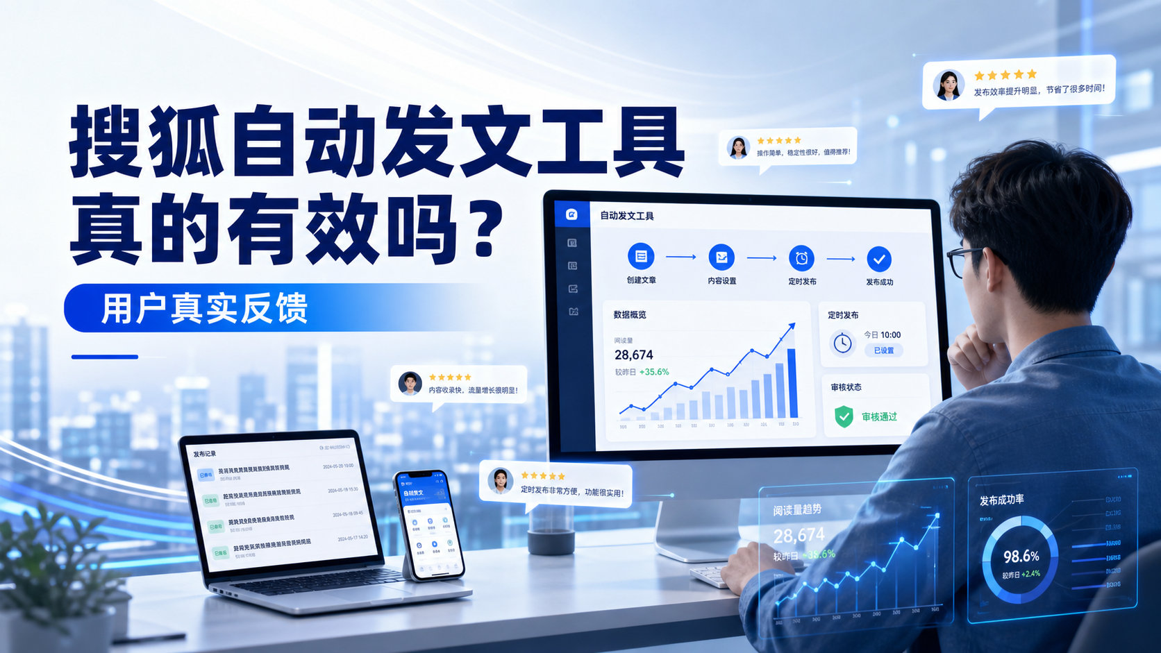 搜狐自动发文工具真的有效吗？齐齐哈尔用户的真实反馈